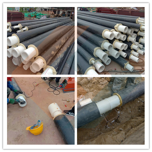 PE-RT II型預製直（zhí）埋（mái）保溫（wēn）管-黑色