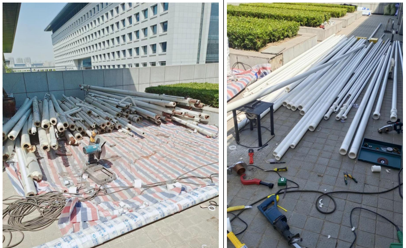 “興紀龍管道”鋁合金襯塑複合管對比